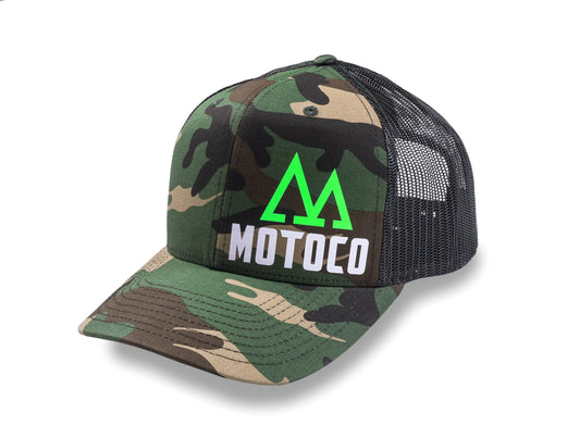 MOTOCO Washooligan CAMO TRUCKER HAT