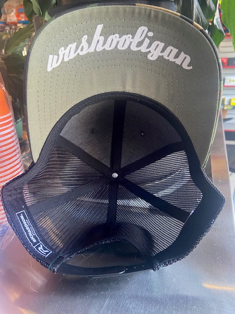 MOTOCO Washooligan CAMO TRUCKER HAT