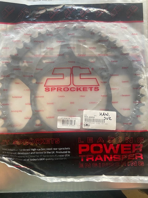 *CLEARANCE New*  JT Rear sprocket 50T Black - Kawasaki Suzuki