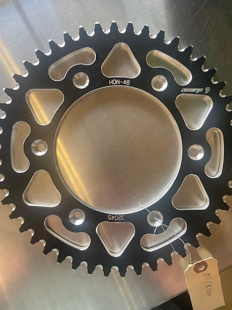 *CLEARANCE New*  Warp 9 Sprocket - HONDA 48 - 32045 Black Aluminum
